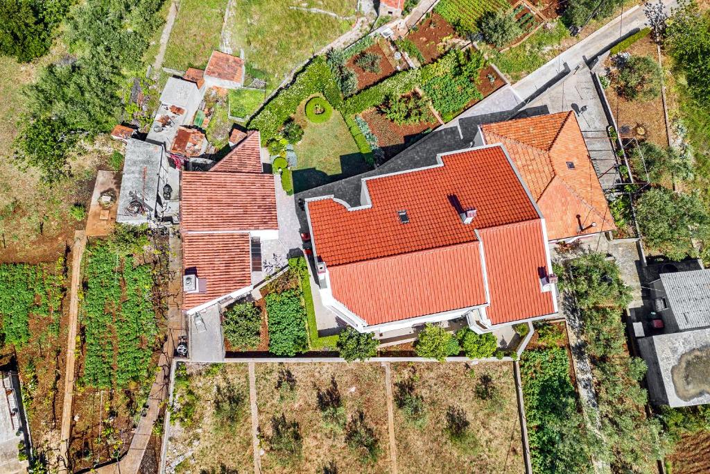 Letecký snímek ubytování Holiday apartment Kali - Ugljan island