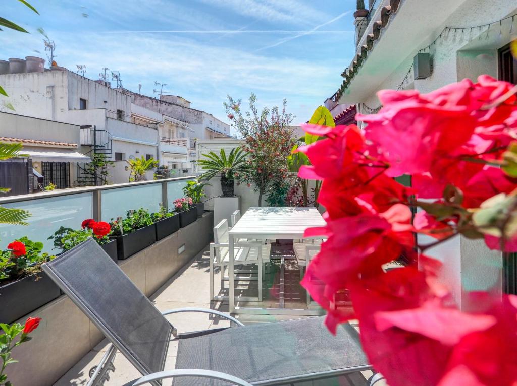 Balkón nebo terasa v ubytování Chic by Hello Homes Sitges