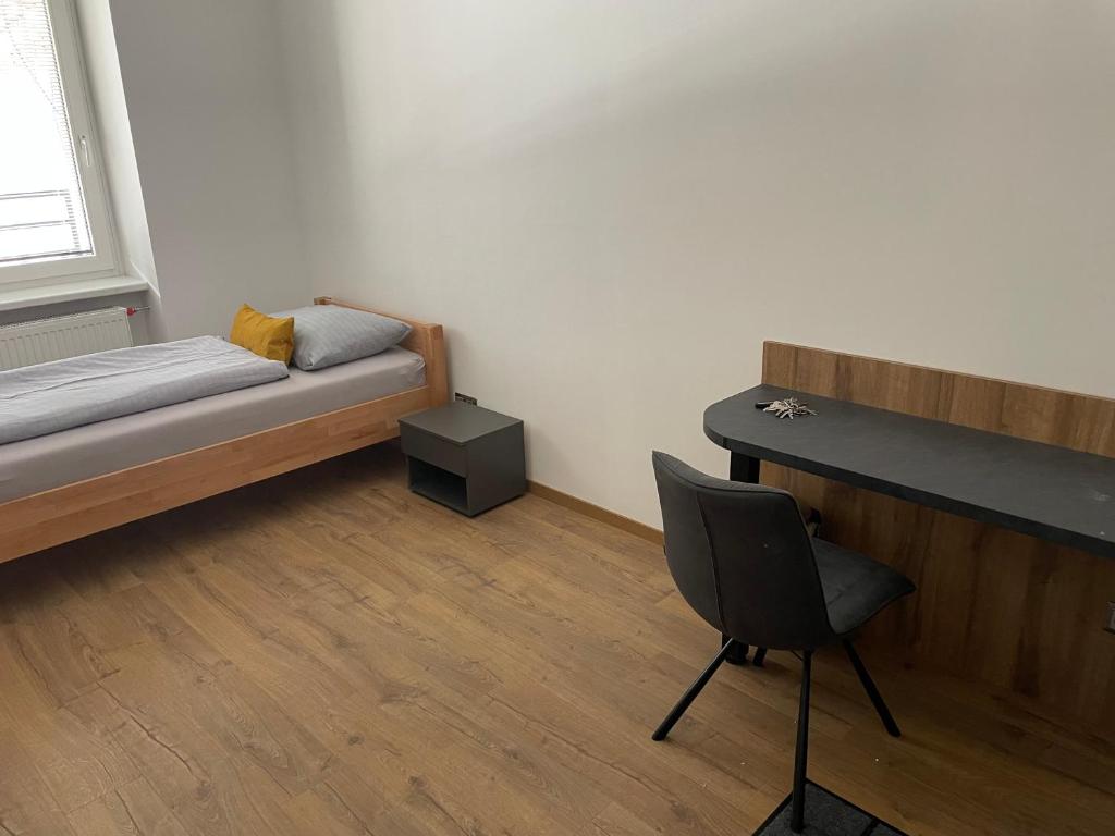 Postel nebo postele na pokoji v ubytování Apartment Elinel