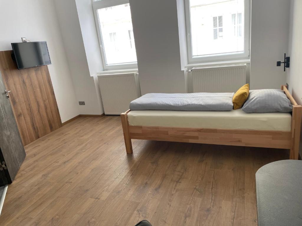 Postel nebo postele na pokoji v ubytování Apartment Elinel