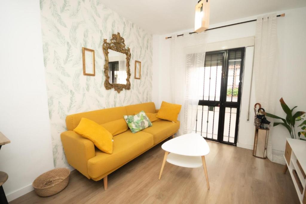 Posezení v ubytování Apartamento Luna de San Basilio
