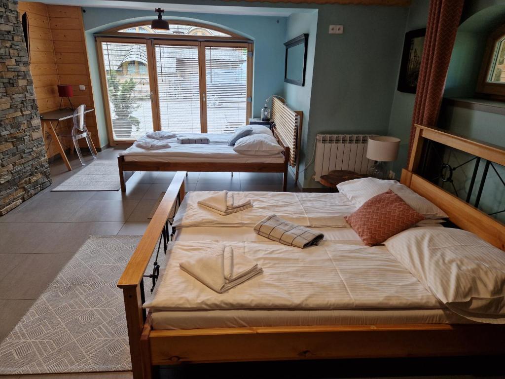 Posteľ alebo postele v izbe v ubytovaní Bali Residence