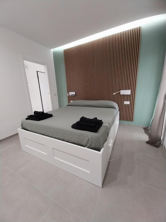 Postel nebo postele na pokoji v ubytování Sirene452
