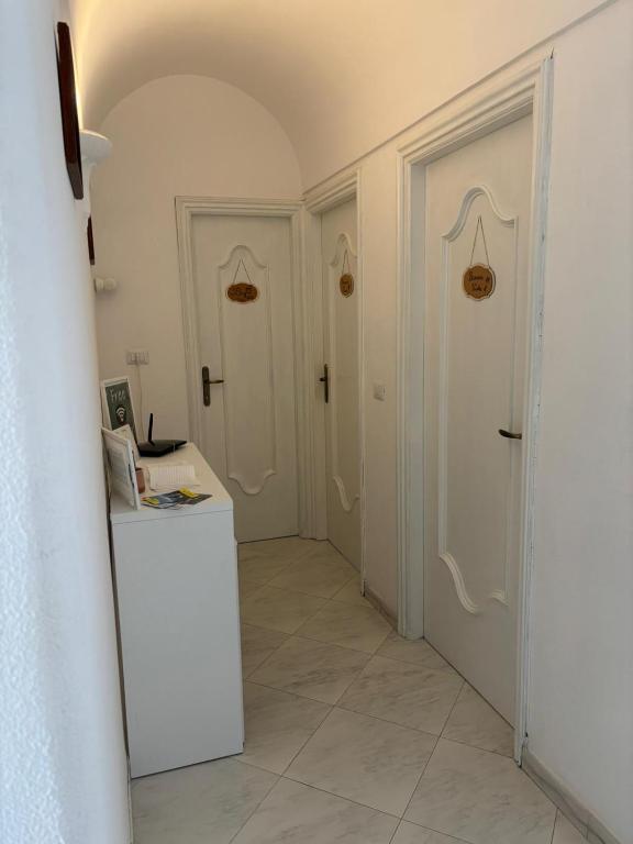 Koupelna v ubytování casa Ricciulella