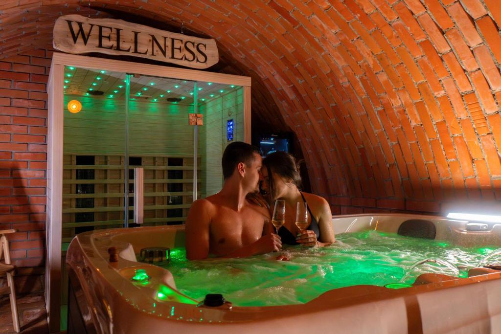 Hosté ubytování WeinSpitz - Wellness House