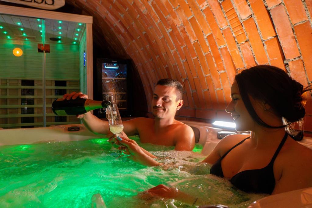 Hosté ubytování WeinSpitz - Wellness House