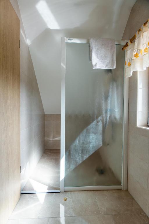Koupelna v ubytování WeinSpitz - Wellness House