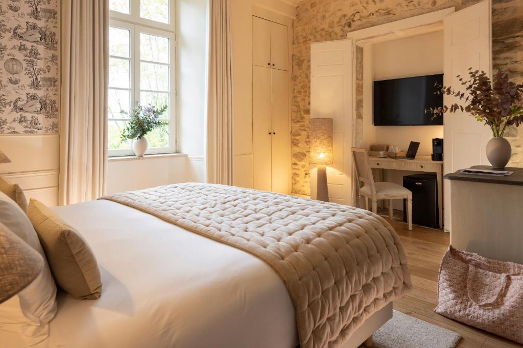 Château Les Oliviers de Salettes - Habitación Doble Deluxe Castillo