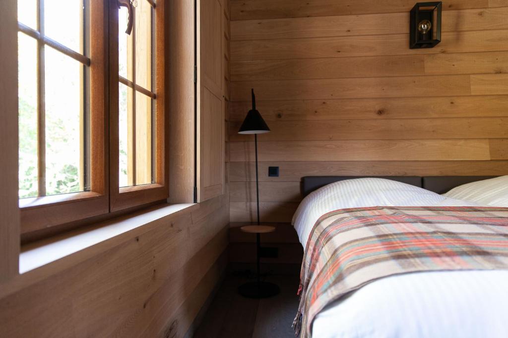 Letto o letti in una camera di The Early Birds