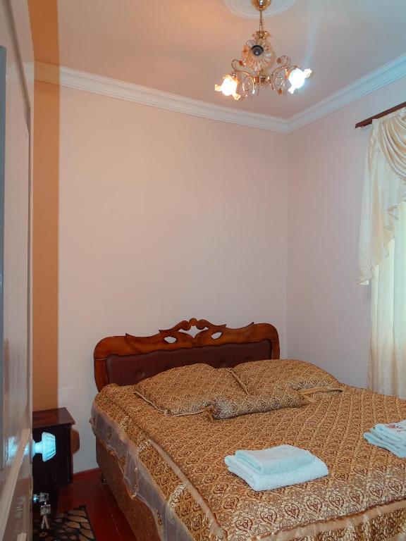 Postel nebo postele na pokoji v ubytování Aspet B&B