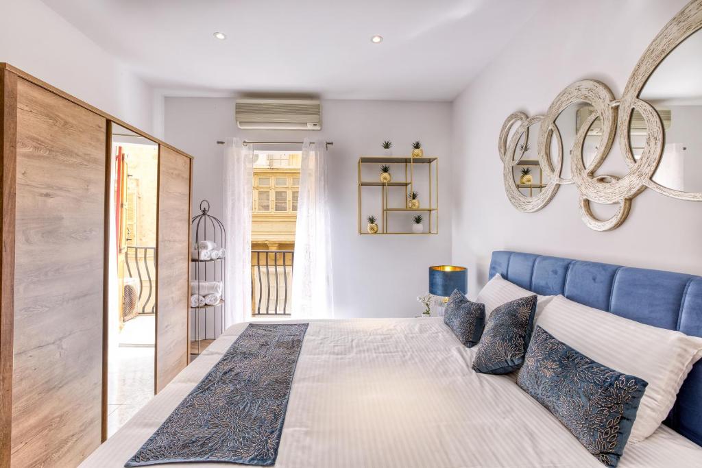 Posezení v ubytování Stylish Valletta Suites