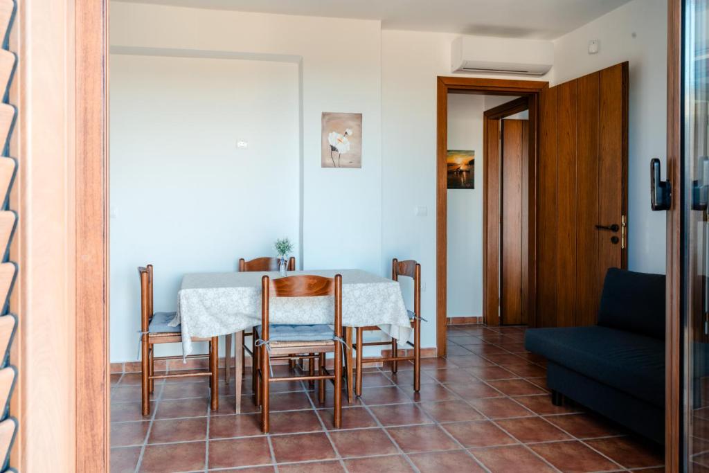 Posezení v ubytování Poseidon Apartments