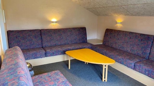 Posezení v ubytování Læsø Efterskole