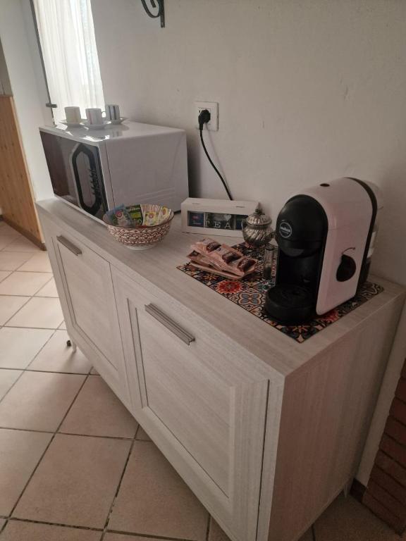 Kuchyň nebo kuchyňský kout v ubytování Mammaioa house