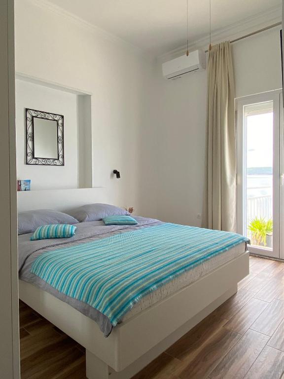 Posteľ alebo postele v izbe v ubytovaní Holiday Beach Apartment ,House Palmasol-1