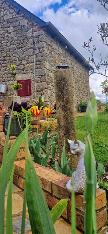 Zahrada ubytování gîte en campagne Lamégritnière