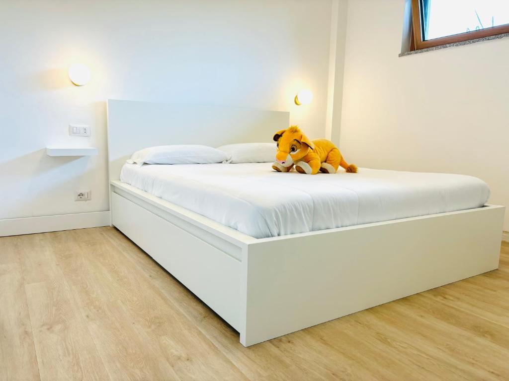 Postel nebo postele na pokoji v ubytování Le Conchiglie