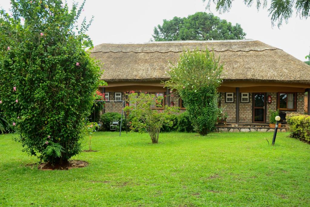 Gorilla African Guest House tesisinin dışında bir bahçe