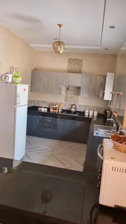 Kuchyň nebo kuchyňský kout v ubytování La suite taghazout