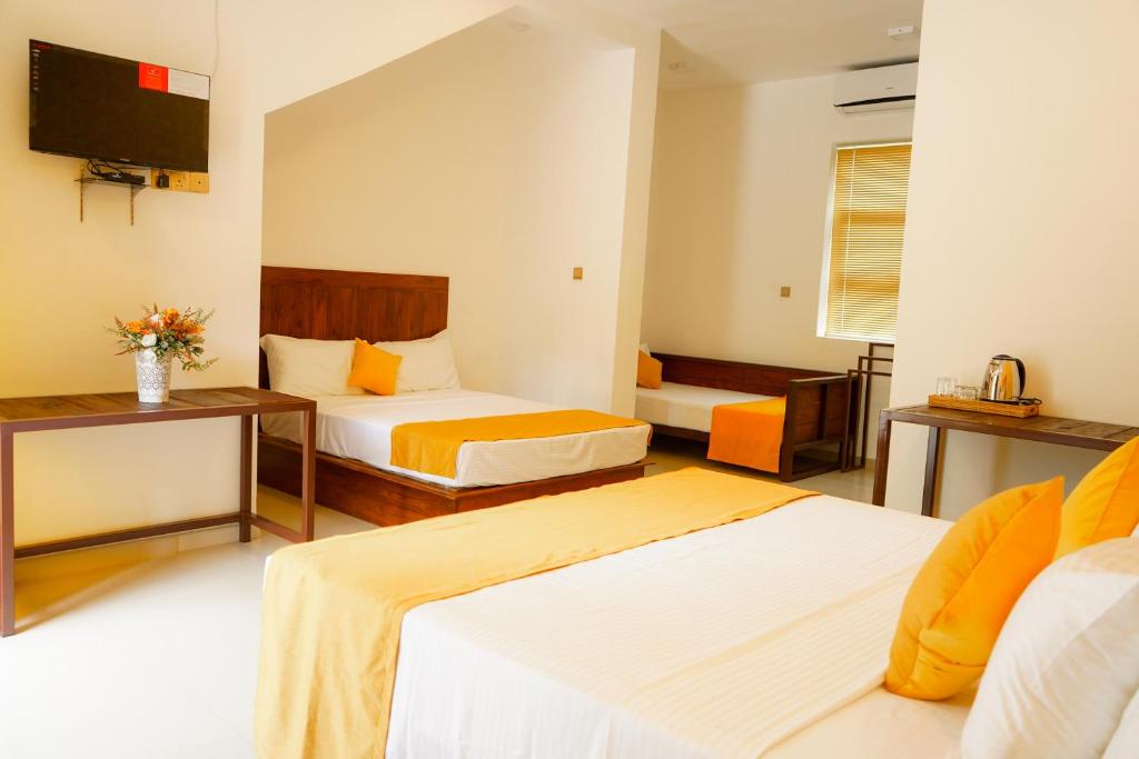 Postel nebo postele na pokoji v ubytování Ananthara Resort