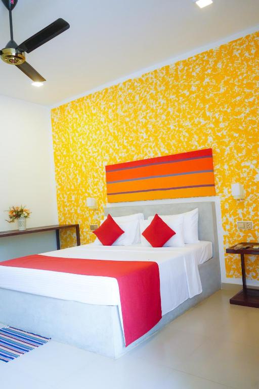 Postel nebo postele na pokoji v ubytování Ananthara Resort