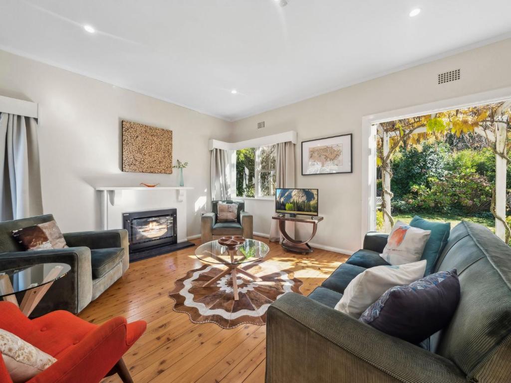 Гостиная зона в Calamandah House