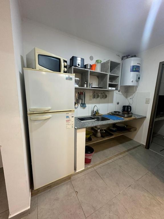 Kuchyň nebo kuchyňský kout v ubytování Chajari Suites