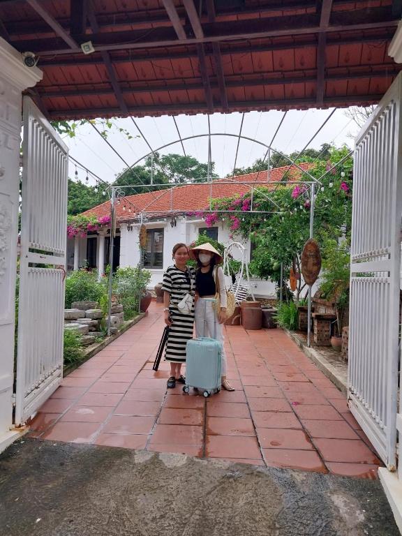 Zahrada ubytování Nha Xanh Homestay