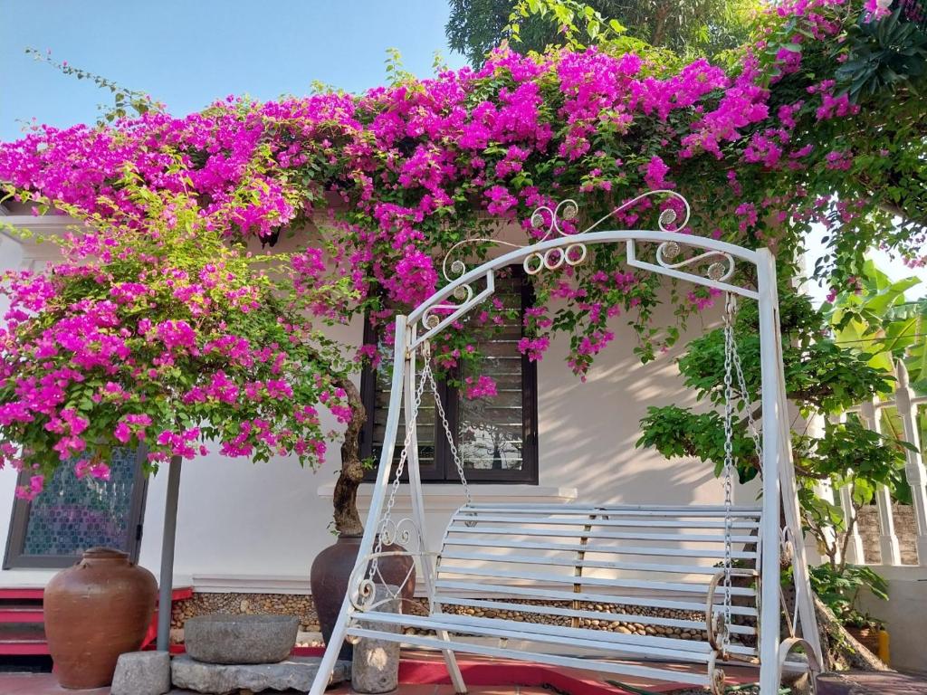 Zahrada ubytování Nha Xanh Homestay