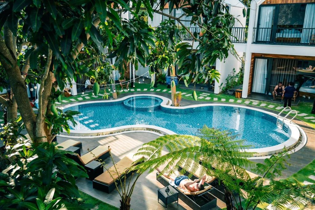 Hồ bơi trong/gần Tuong Vy Boutique Hotel Mui Ne