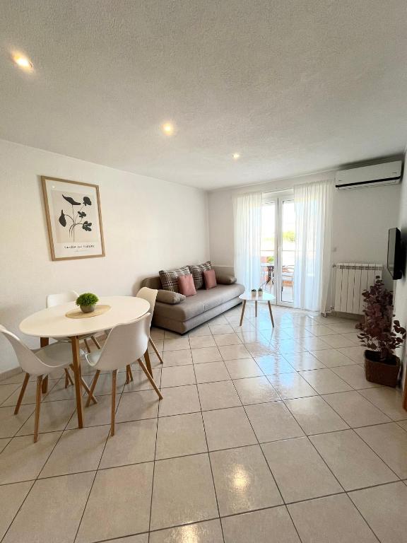 Posezení v ubytování Apartments Contessa