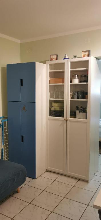Kuchyň nebo kuchyňský kout v ubytování Ruhige Wohnung, citynah und kinderfreundlich