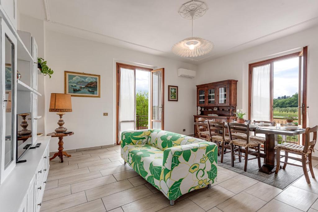Posezení v ubytování Casa vacanza tra le colline pisane