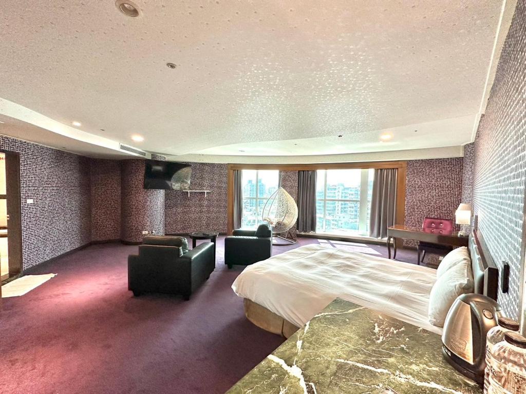 Postel nebo postele na pokoji v ubytování 喜客商旅 Seeker Hotel - Sanchong