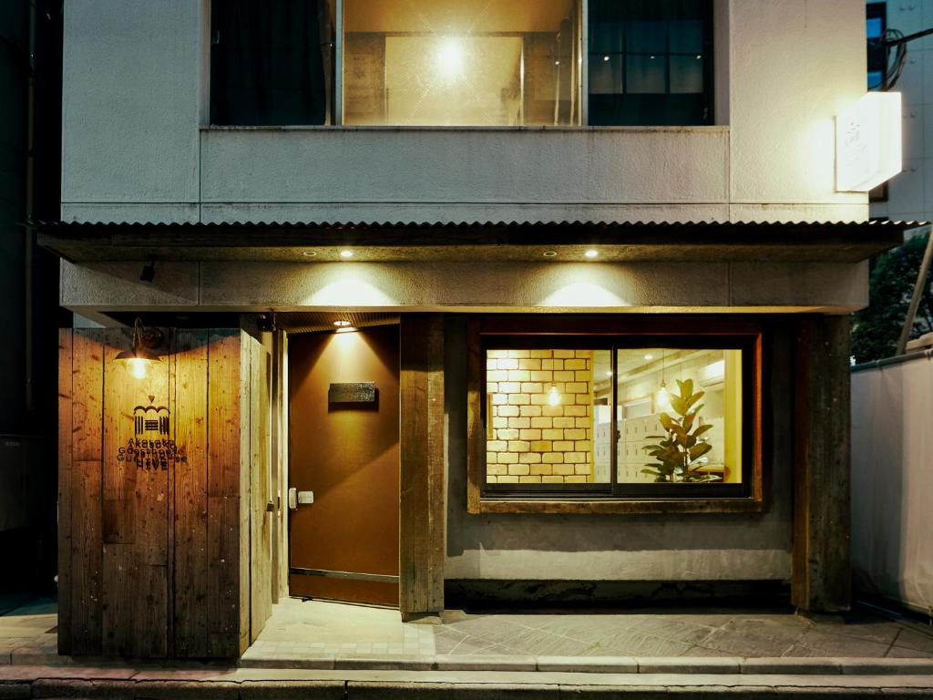 Exteriér nebo vchod ubytování Akasaka Guesthouse HIVE