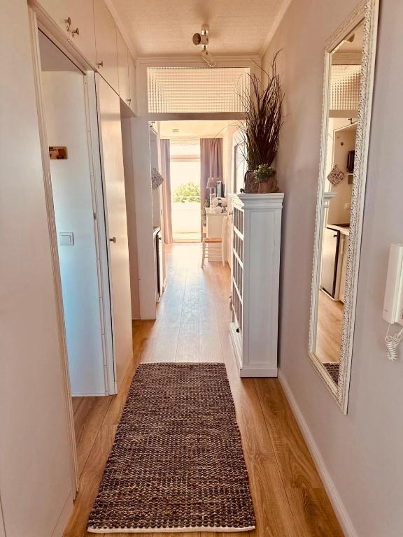 Kuchyň nebo kuchyňský kout v ubytování Driftberg 42 Seeluft - Haus A Wohnung 42