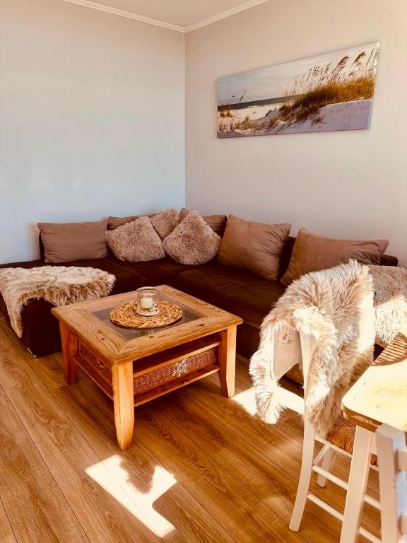 Posezení v ubytování Driftberg 42 Seeluft - Haus A Wohnung 42