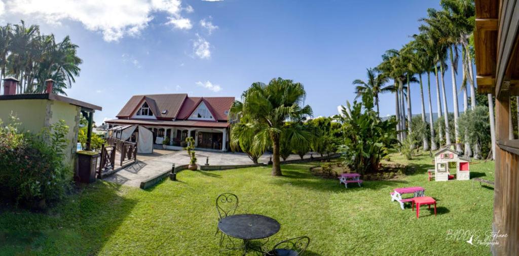 Zahrada ubytování Villa Lyse - Chambres d'hôtes