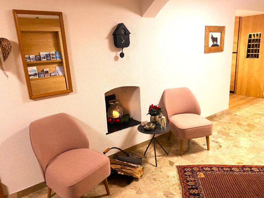 Posezení v ubytování Frankenhof