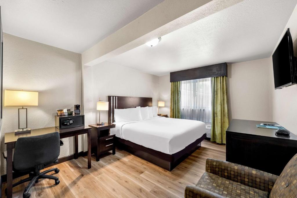 Americas Best Value Inn Marquette - Quarto Deluxe Com Cama King-size