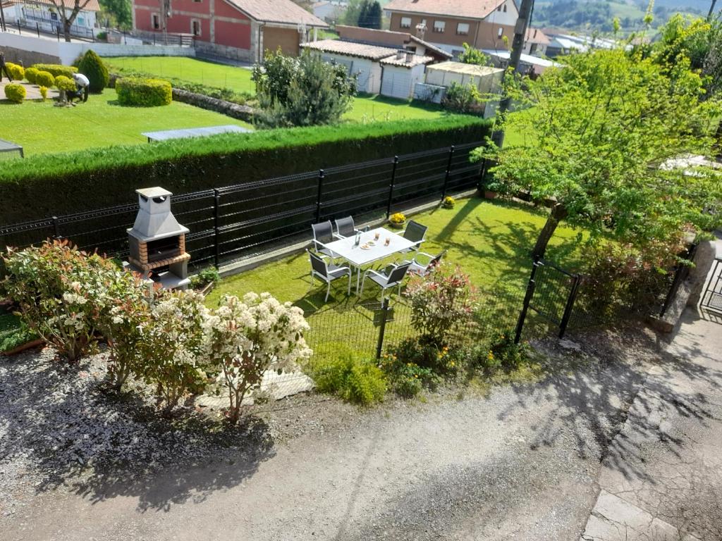 Zahrada ubytování Casa Pili