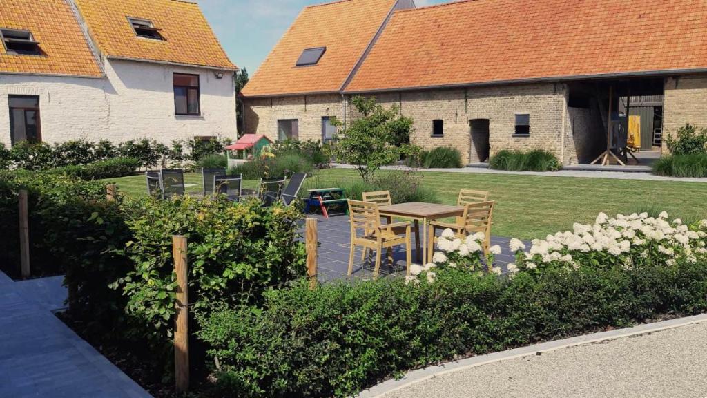 Zahrada ubytování Bibi's Boerderij