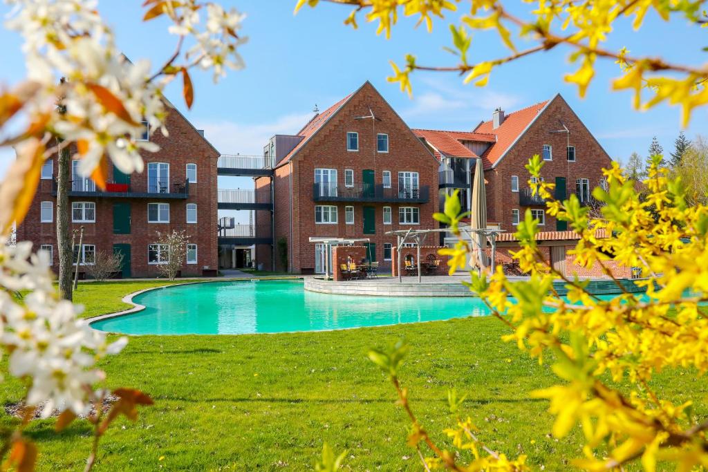 Πισίνα στο ή κοντά στο Landhotel Beverland bei Münster