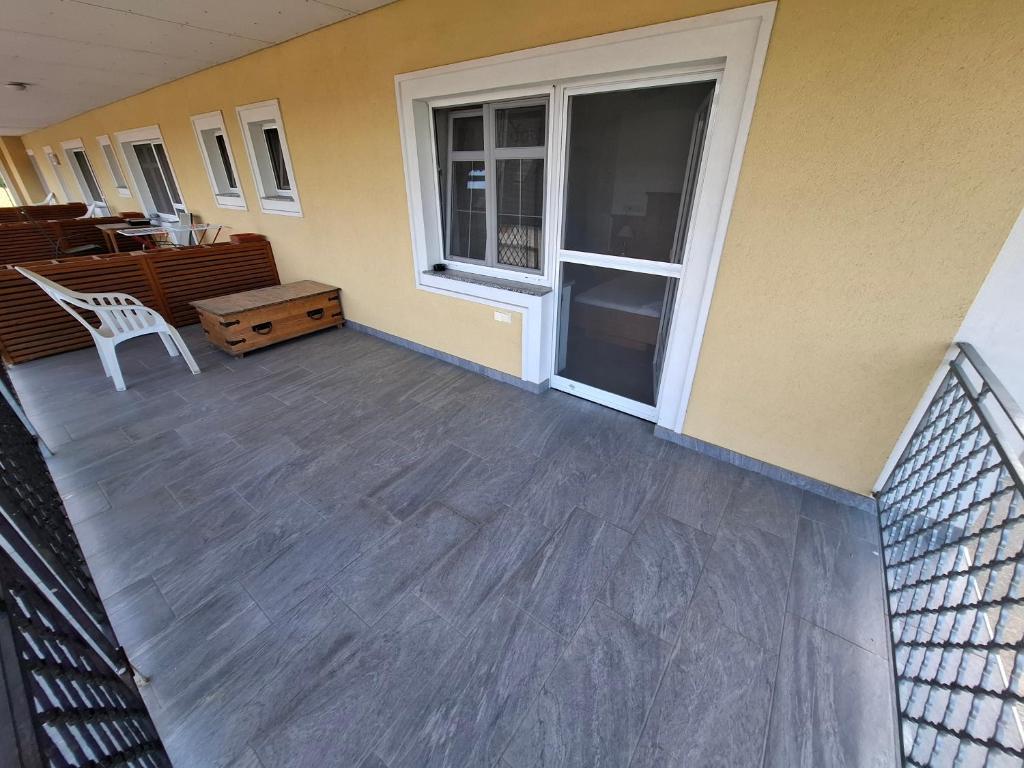 Ein Balkon oder eine Terrasse in der Unterkunft Frühstückspension Wahl