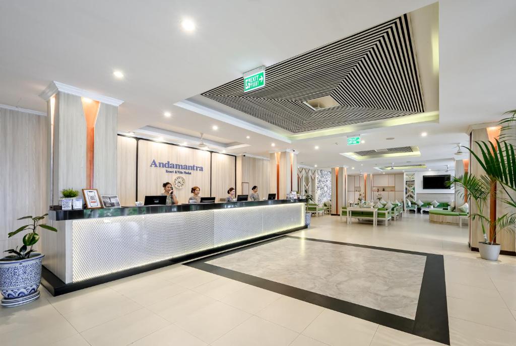 Vstupní hala nebo recepce v ubytování Andamantra Resort and Villa Phuket - SHA Extra Plus