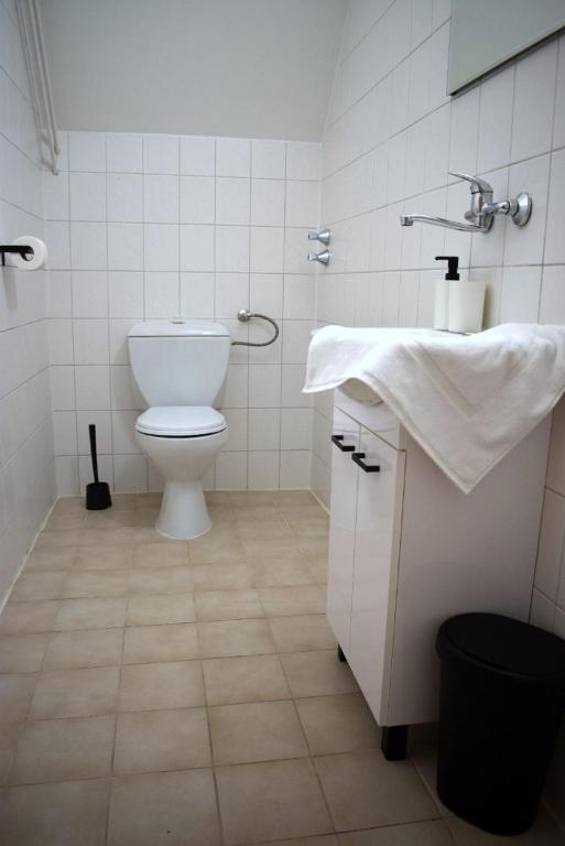 Koupelna v ubytování Penzion Škubánek