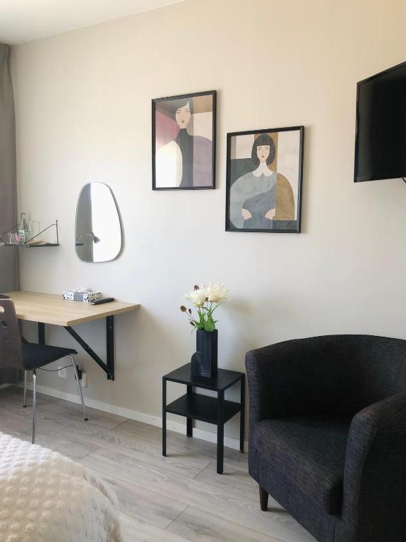 Posezení v ubytování Arena Hotell