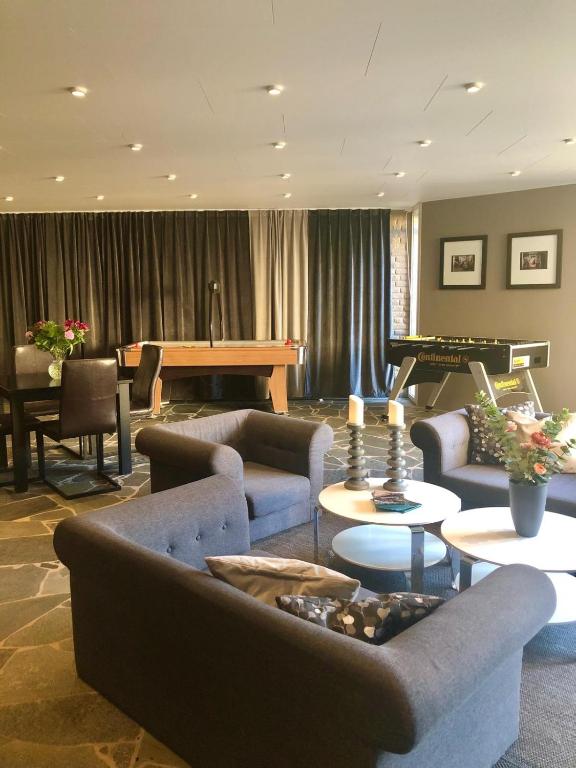 Posezení v ubytování Arena Hotell
