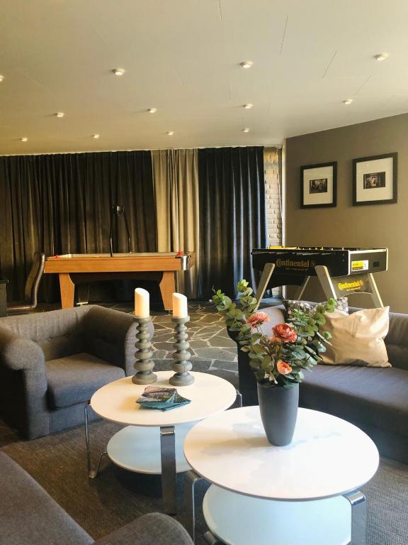 Posezení v ubytování Arena Hotell
