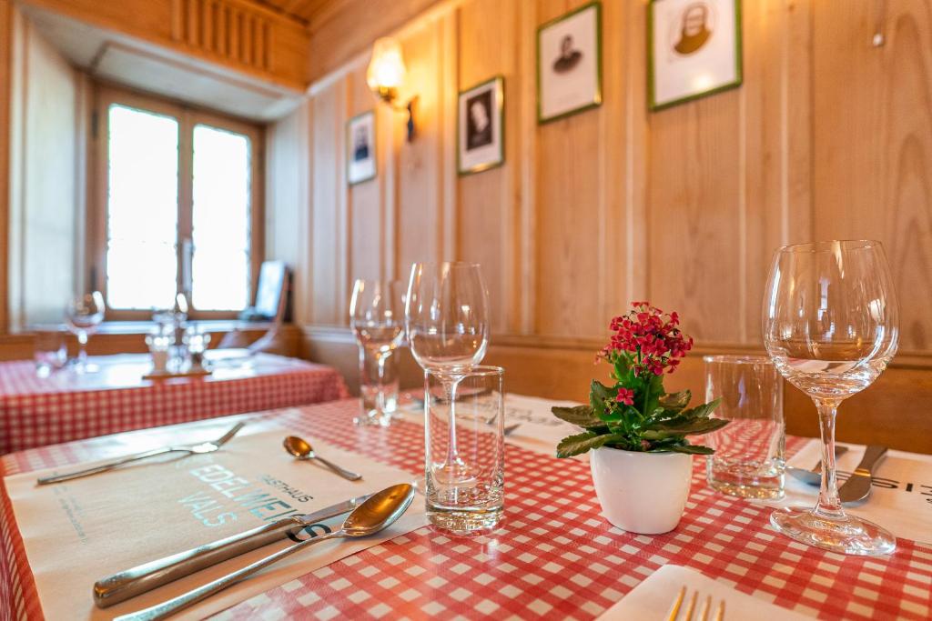 Nápoje v ubytování Gasthaus Edelweiss